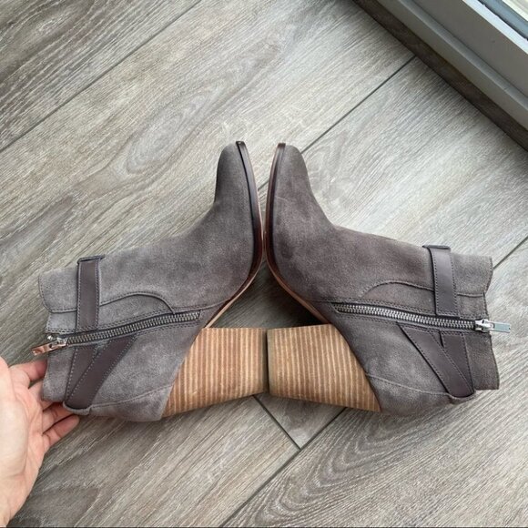 Cole Haan Minna Suede Leather Ankle Bootie - Picture 11 of 16